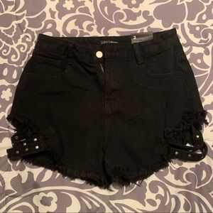 Fashion Nova After Dark Denim Shorts